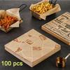100 шт. маслостойкая бумага для упаковки сэндвичей, гамбургеров, хлеба, бумажных тарелок, ковриков, аксессуаров