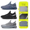 2023 New Fashion Summer Mesh Breathable 100 Mesh Hollow-out Thin Single Mesh Shoes for Men Running Light