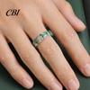 Hypoallergenic Finger Ring Faux Natural Moss Agate Ring, Fake Gemstone Statement Healing Nature Inspired Jewelry Stone for Men Women Band