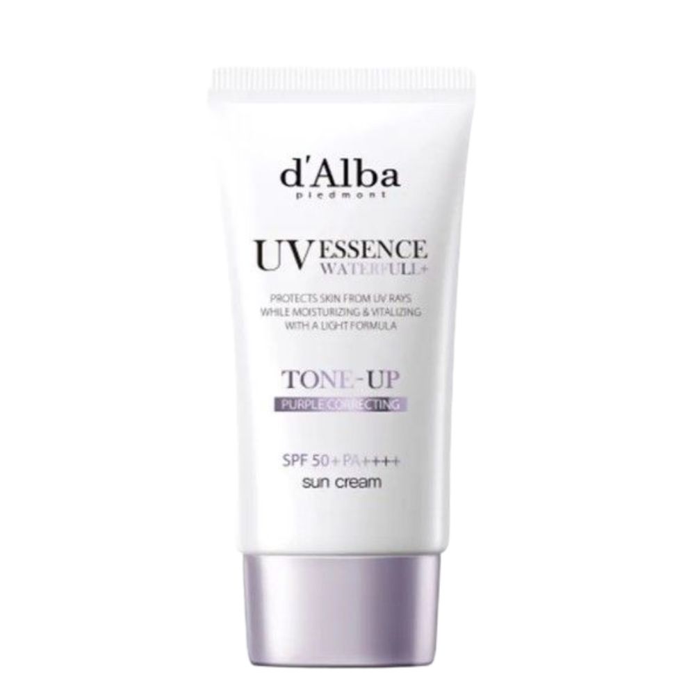 d'Alba Waterful Tone Up Sun Cream Purple  Duo Set (50mL+50mL)