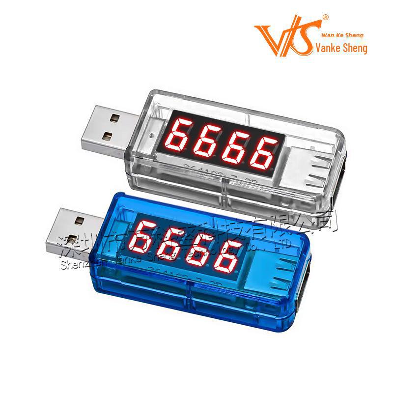 USB-вольтметр и амперметр: Определяет ток и напряжение для USB-устройств