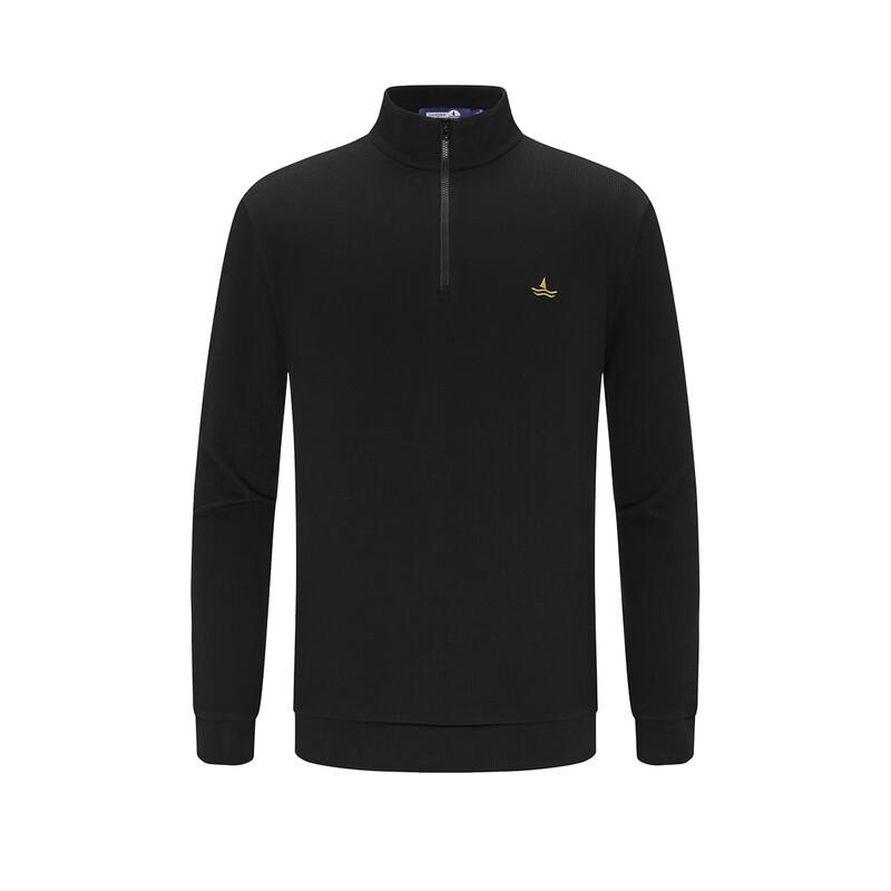 Navigare Men's Antibacterial Warm Waffle Half-Zip Sweatshirt