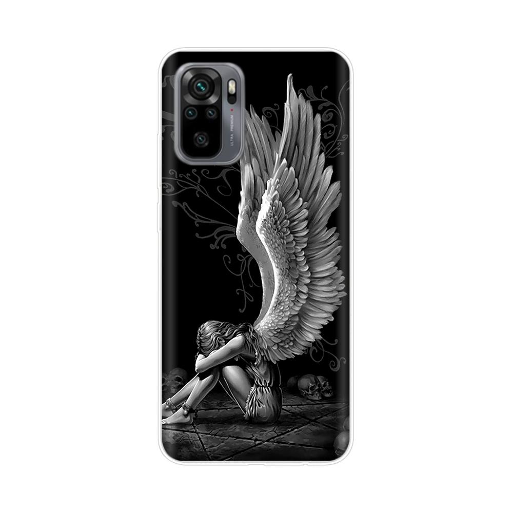 Для Xiaomi Poco M5s Чехол Мягкий ТПУ Силиконовый Чехол для Телефона Обложка Для Xiaomi Poco M5s Задние Чехлы Бампер PocoM5s M 5 s Coque Fundas