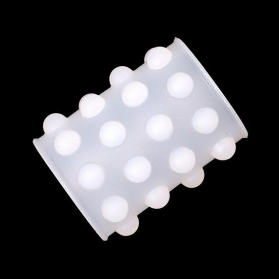 Силиконовое кольцо-задержка с текстурой бусин Тренажер для выносливости мужского удовольствия с анальной стимуляцией Безопасный для тела Незаметная игрушка для взрослых для интимности пар и