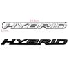 AAPB1 3D Metal HYBRID Logo Rear Trunk Fender Door Emblem Badge Car Sticker Decals for Lexus RX350 NX200 ES300 IS300 LX470 LX570