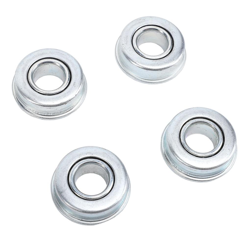 4PCS Heavy Duty Lawn Mower Bearings Silver Wheel Drive Mower Bearings Durable Mower Shaft Bearings