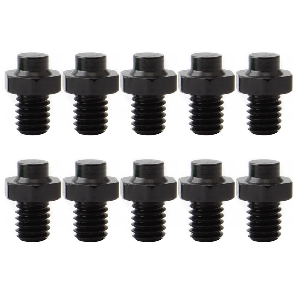 10pcs Bolt Bike Water Bottle Cage Screw Aluminum Bicycle Pedal Bolts Mountain Bike Screws Pedal Anti-Slip Screws