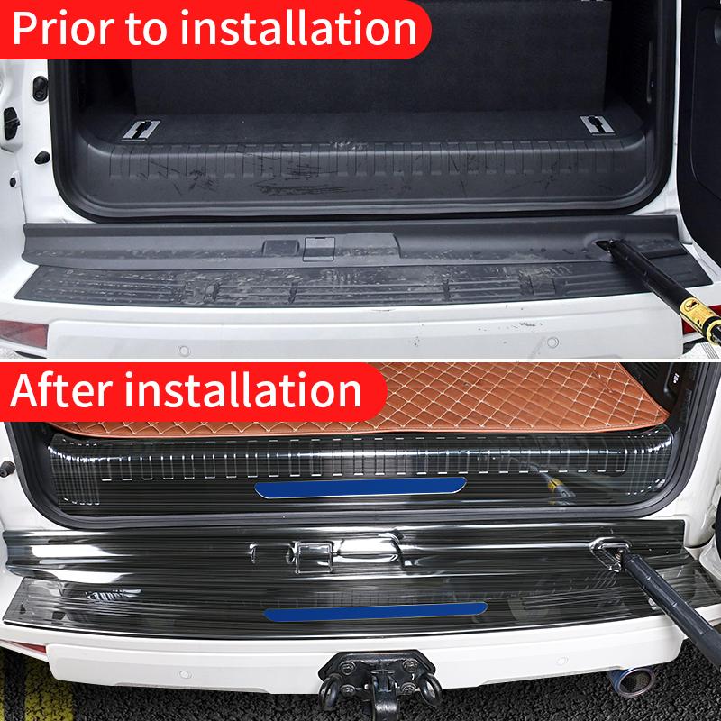 2010-2023 For Toyota Land Cruiser Prado 150 Threshold Modification Accessories Luggage Tail Door Guard Board Door Protector J15