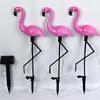 Flamingo LED Solar Garden Light: Outdoor Lawn and Courtyard Decoration