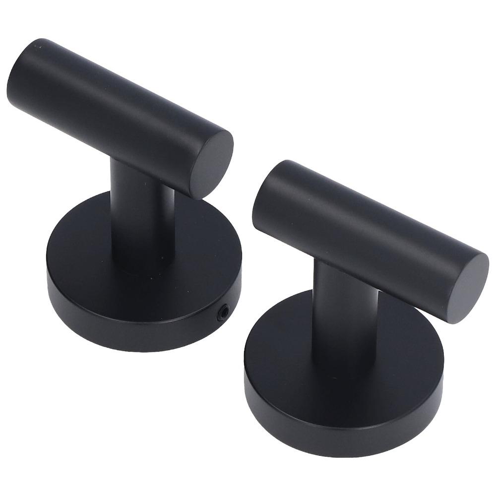 2 PCS Stainless Steel Towel Hook Compact Design Coat Hook Robe Hook Bathroom Kitchen Garage Closet