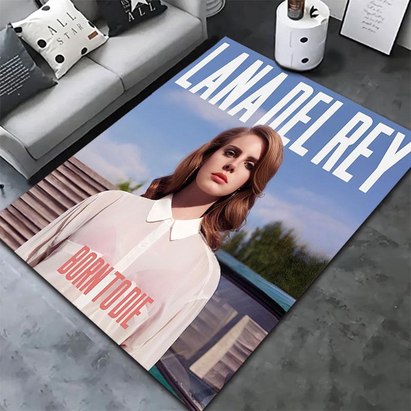 Ковер Lana Del Rey для гостиной, спальни, дома, украшение для дивана, нескользящий коврик для детских игр