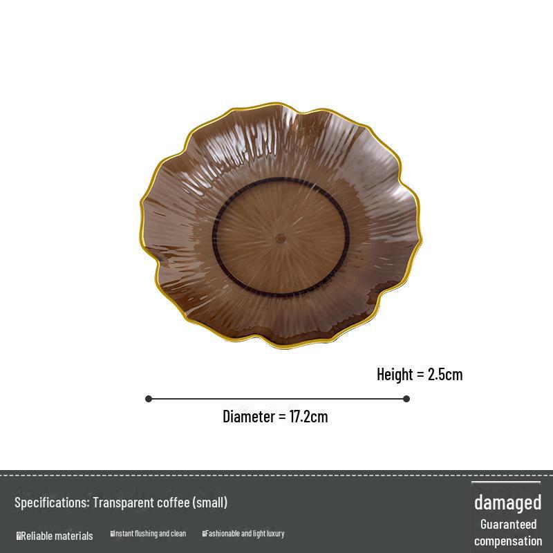 Multilayer Fruit Plate for Living Room, Coffee Table, Front Desk, Beauty Salon. Perfect for Snacks, Desserts, and Fruit. Great As an Ornament.
