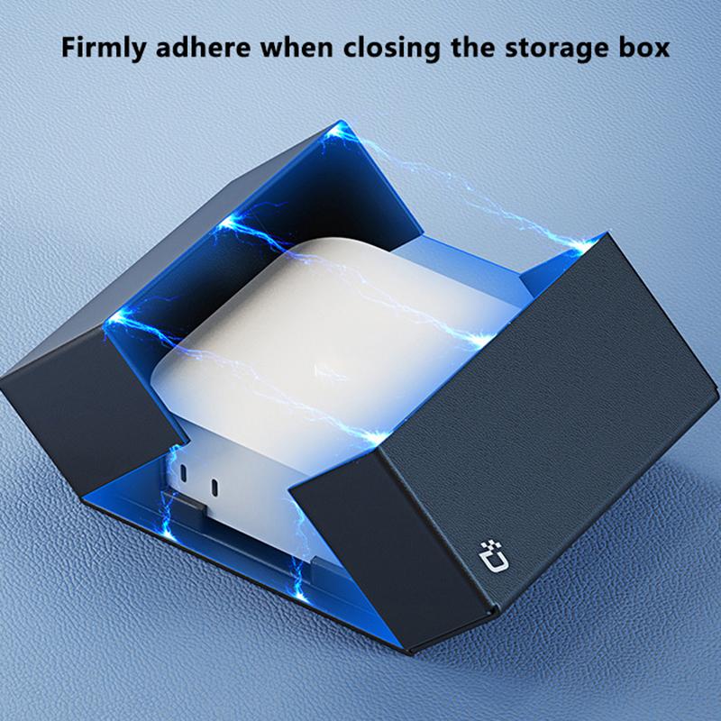 Защитный чехол для компьютера из искусственной кожи с крышкой и карманом для хранения, подставка-держатель для мини-ПК для Mac Mini M4 2024