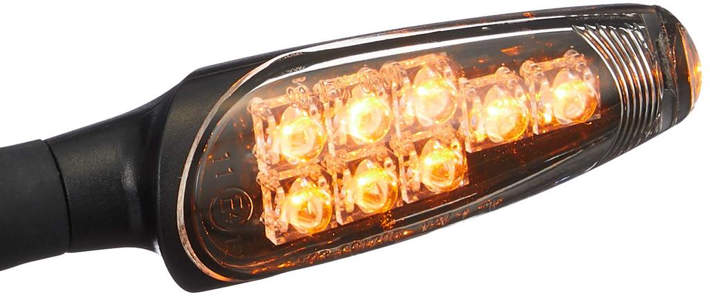 Детали мотоцикла Kijima комплект светодиодных поворотников TRL2 Clear V Strom 650 GSR750 SUZUKI ~'16 219-5172