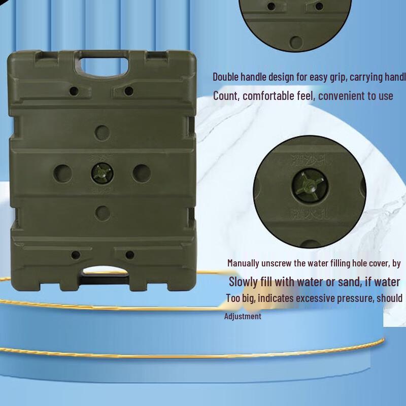 Rotomolded Weighted Fitness Training Box