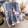 Роскошный зимний кашемировый шарф женский дизайн теплый пашминовый плед пончо шарфы женский дорожный платок толстый фуляр буфанда