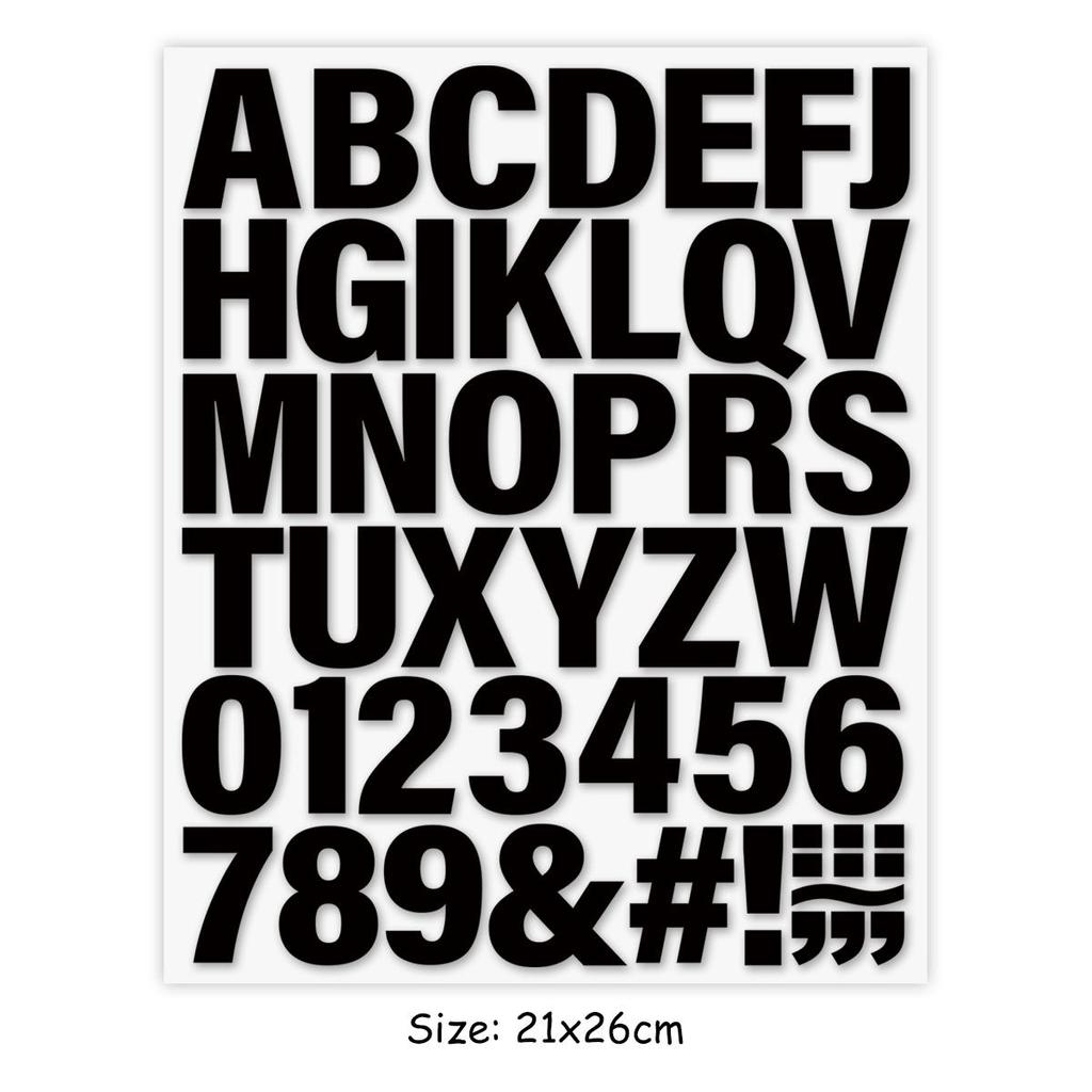 Черные буквы AZ 0-9 Наклейки Переводные картинки Горячие DIY A-Level Моющиеся термопрессованные виниловые толстовки Топы Наклейки для одежды