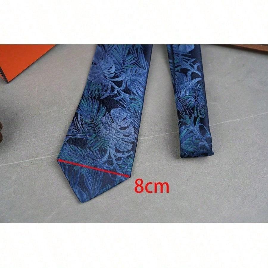8Cm Men's Wide Edition Hand Tie Flower Vintage Casual Banquet Suit Accessories Dress Tie