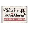 Putuo Decor 1pc Art German Vintage Metal Sign, 7.9x11.8Inches,Wall Art Decor for Home Farmhouse Living Room Shop Club, Fun Gifts
