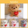 Soft And Cuddly Small Plush Bear Keychain Ideal For Bags Sweet Gift For Loved Ones