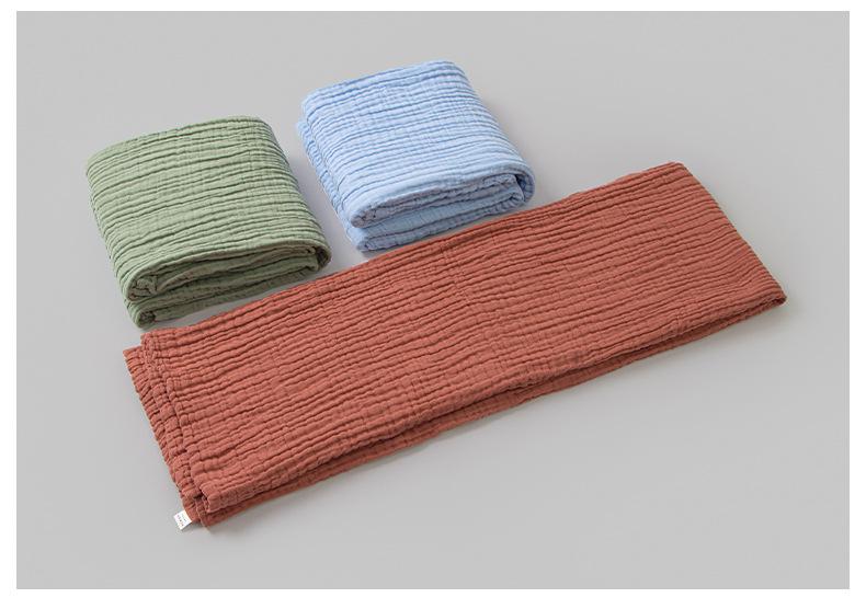 Six-Layer Pure Cotton Gauze Summer Blanket & Towel Quilt