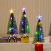 1 шт. Ночник Новогодняя вечеринка Рождественская елка Мини Разноцветный Светящийся Рождественская елка Сделай сам Домашний декор Свечи Лампы Украшения Светодиод