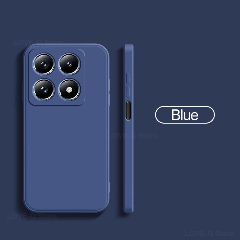 Для Xiaomi 14T Pro Чехол Жидкий Силиконовый Чехол для Телефона Funda Для Xiaomi 14T Pro Xiao Mi 14T 14 T Mi14T Pro Мягкий Чехол TPU