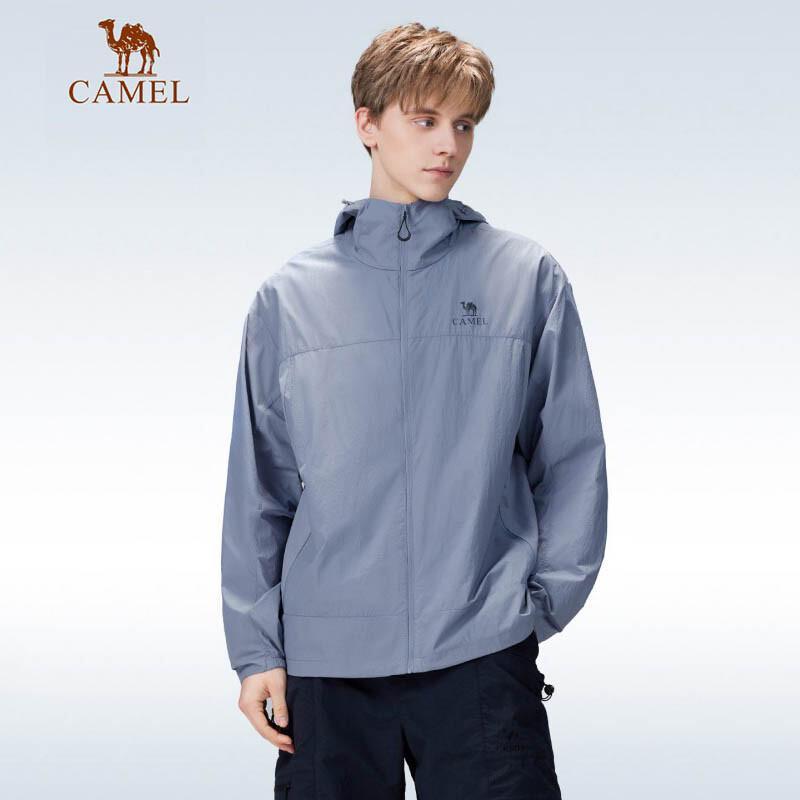 CAMEL Men's Outdoor Cool-Touch Sun Protection Hoodie A16BATG009
