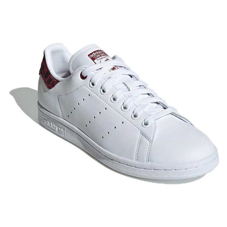 adidas Женские Stan Smith 'White Collegiate Burgundy' Женские EE4896