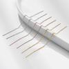 Long Threader Earrings for Women, Thin Linear Earring,Stainless Steel Chain Drop Ear Line , Fashion Korean Jewelry