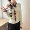Painter Xiao Xi Tiao Series: Women's Thin Narrow Scarf for Autumn Fashion - Unique, Stylish, and Perfect for Personalized Outfits.