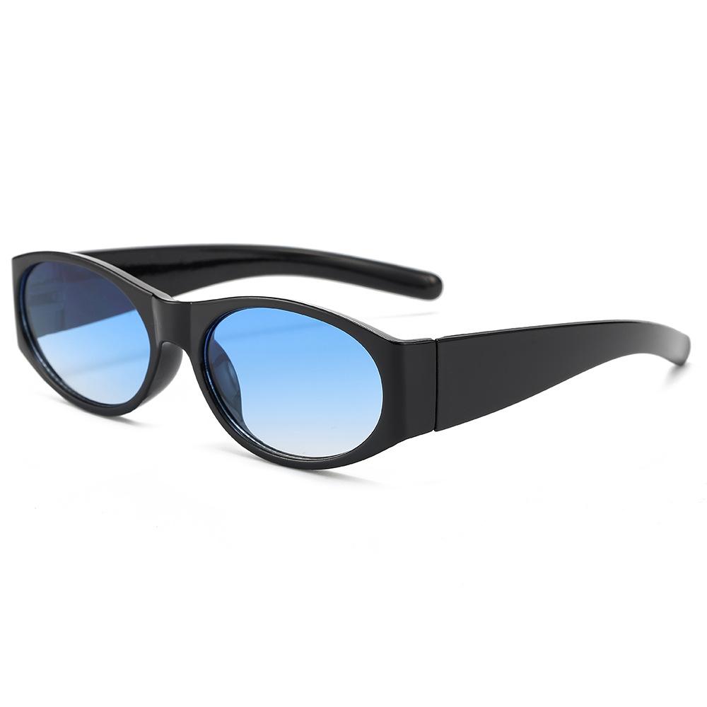 Классические маленькие овальные солнцезащитные очки Женские Мужские Модные Винтажные Хип-хоп Кошачий глаз Очки Женские Леопардовые Очки Uv400 Очки