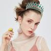 Украшения для торта Свадебные короны Стразы Кристалл Топпер для торта Элегантная свадебная корона Для женщин