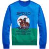 Polo FW25 Толстовка с длинным рукавом из флиса с принтом поло для мужчин MNPOKNI16821170-999