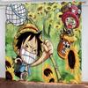 One Piece рождественские подарки комиксы печатные домашний декор гостиная спальня шторы для затемнения кухонные принадлежности