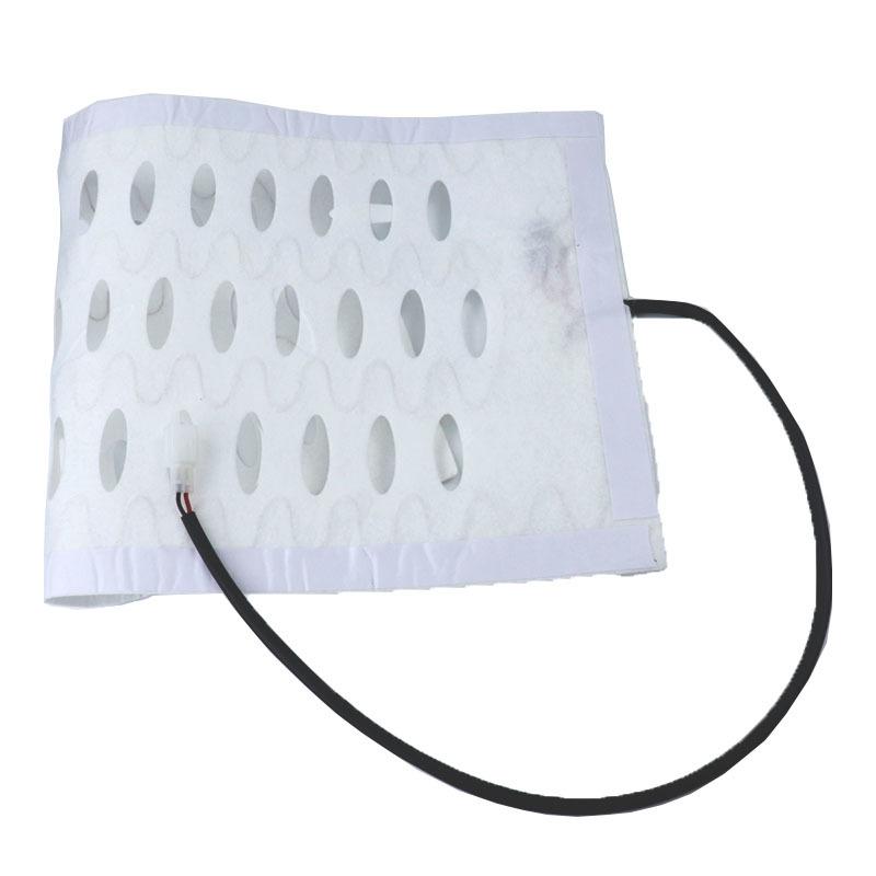 2x/4x 12 В, универсальные чехлы на сиденья автомобиля с подогревом, коврик из углеродного волокна с подогревом, грелка для автокресла, зимний теплый коврик с подогревом, 48 см x 27 см