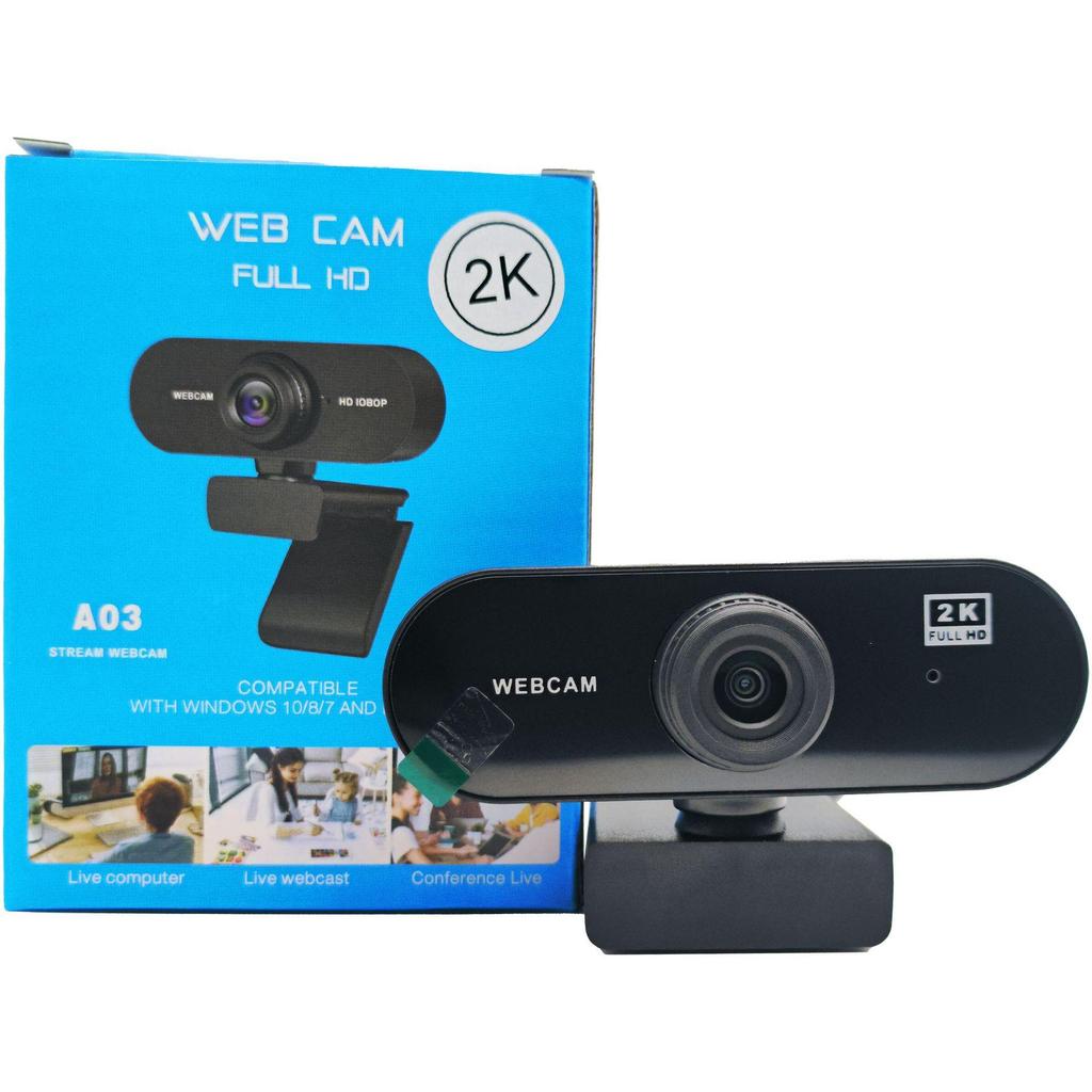 HD 1080P 4K USB Webcam for Desktop & Laptop - Ideal for Online Classes & Streaming