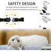 Breakaway Cat Collar with Airtag Holder,Kitten Collar with Apple Air Tag Holder and Bell for Girl Boy Cats, 0.4 Inches in Width and Lightweight.
