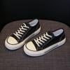 Fashion Canvas Women's Shoes Whit Flat Black Female Footwear Lace Up Designer Original Walking Shoe A Stylish And Low Price With H