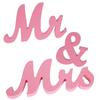 1 Set Wooden Mr  And  Mrs  Letter  Ornament Wedding Props Large Photography Props