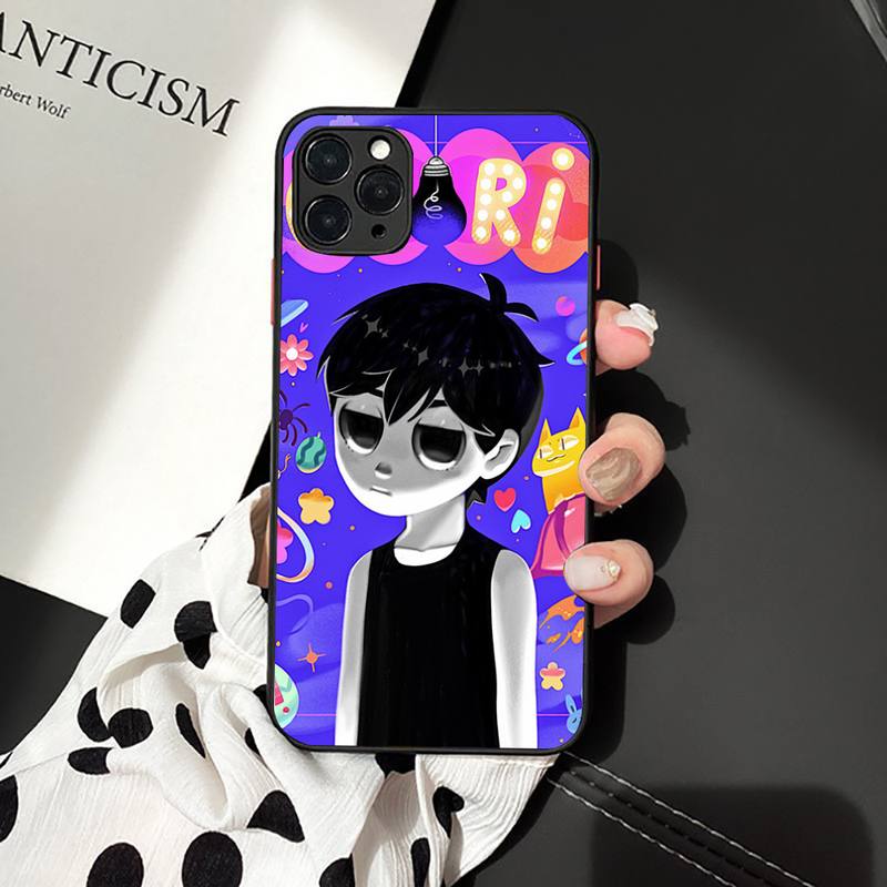 Чехол Omori Game Phone для iPhone 11 12 13 mini pro XS MAX 8 7 6 6S Plus X 5S SE 2020 XR