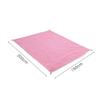 Drap de plage anti-sable - SHOP-STORY - XXL 200 x 150 cm - Rose - Lavable - Imperméable
