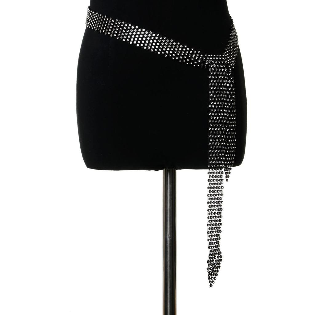 Sparkling Sequins Tie Fashion Unisex Rhinestones Bowtie Fashionable Neckwear for Costume Parties and Carnivals