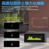 High Precision OLED Spectrum Analyzer Music Level Meter & Digital Clock 256x64 Dot Matrix VU Meter 3 Modes Spectrum Display