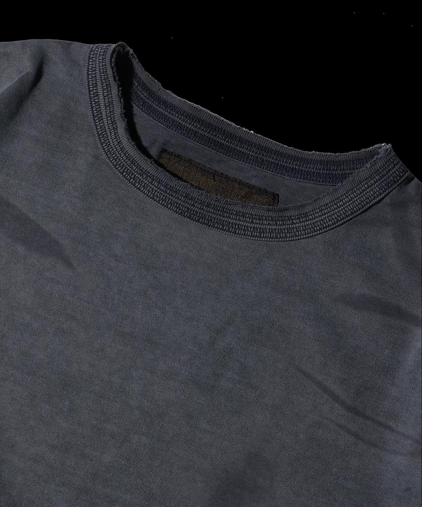 RAR Rar Sunfade Effect Vintage Long Sleeve_Navy