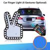 LED Gesture Light with Remote Control Car Finger Light OK Gesture Light for Car Truck Hand Lamp Auto Accessories