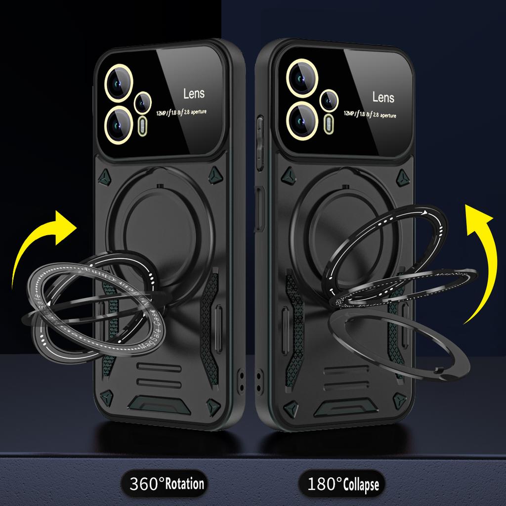 Armor Wireless Charging Magsafe Ring Case For Motorola Moto G10 G20 G30 G60 G13 G23 G53 G22 G32 G04 G14 G24 G34 G54 G84 Cover