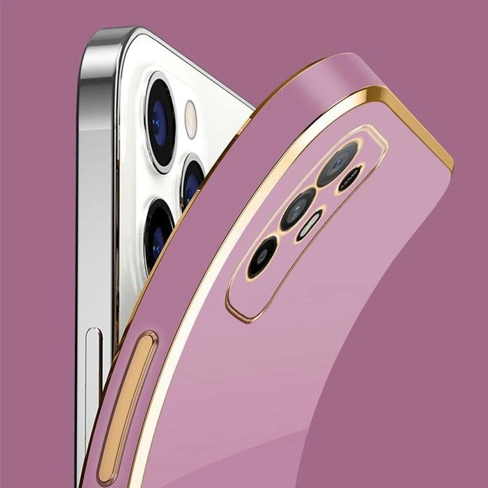 For OPPO A94 5G Case Oppo A95 5G Phone Case Reno5z F19 Pro Plus Case CPH2211 Cover Luxury Square Plating Shockproof Back Cover