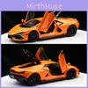 Simulation Alloy Sports Car Model Toy With Sound And Light Functions