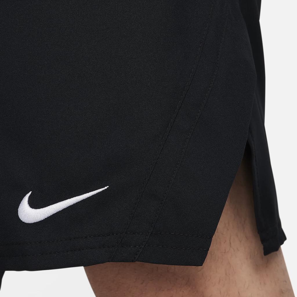 Nike Court Victory Solid Color Sports Casual Shorts Men Bottoms Black FD5385-010